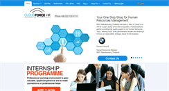 Desktop Screenshot of cloudforcehr.com